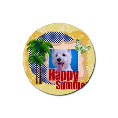 summer - Rubber Coaster (Round)