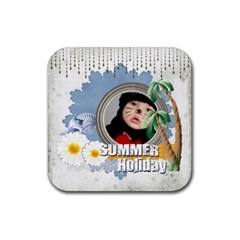 summer - Rubber Coaster (Square) summer - Rubber Coaster (Square)