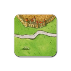 Carcassonne - Rubber Coaster (Square)