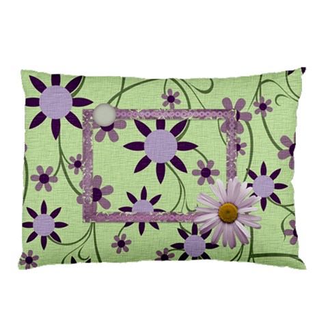 Lavender Essentials 2 Sided Pillow Case 1 By Lisa Minor Front