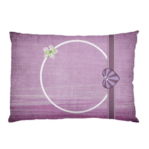 Lavender Essentials 2 Sided Pillow Case 1 By Lisa Minor Back