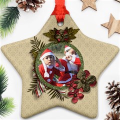 Ornament (Two Sides): Star4 - Star Ornament (Two Sides)