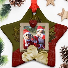 Ornament (Two Sides): Star7 - Star Ornament (Two Sides)