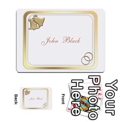 Wedding Place cards (54) 2 sided - Multi-purpose Cards (Rectangle)