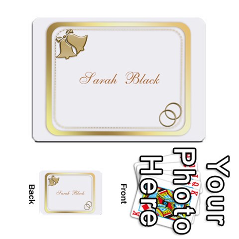 Wedding Place Cards (54) 2 Sided By Deborah Front 2