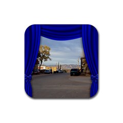 Dance,Drama,Vacation Coaster Blue - Rubber Coaster (Square)