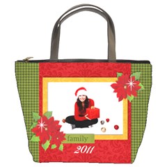 Christmas/Holiday-Bucket Bag