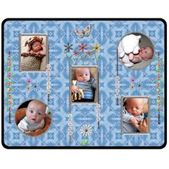 Baby Blue Medium Fleece Blanket - Fleece Blanket (Medium)