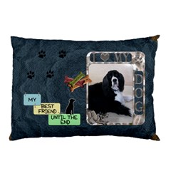 I Love My Dog 2-sided Pillow Case