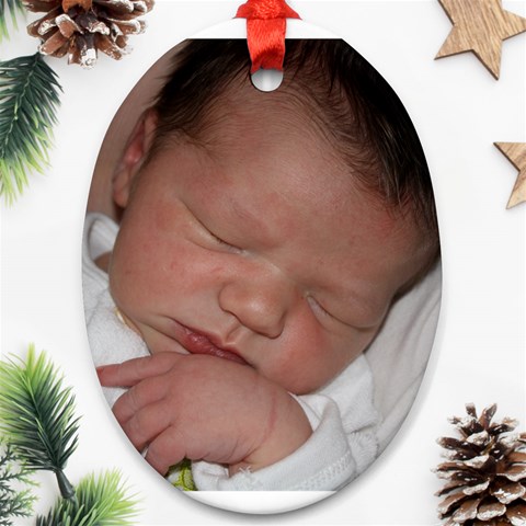 1st Christmas Ornament By Heather Woodbury Front