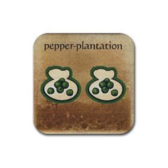 Pepper - Rubber Coaster (Square)