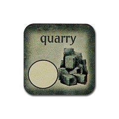 Quarry - Rubber Coaster (Square)