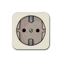 Enchufe - Rubber Coaster (Square)