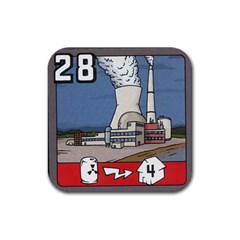 28Nucelar - Rubber Coaster (Square)