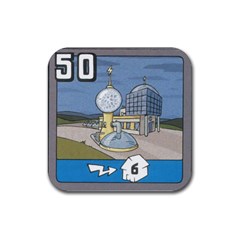 50Fusion - Rubber Coaster (Square)