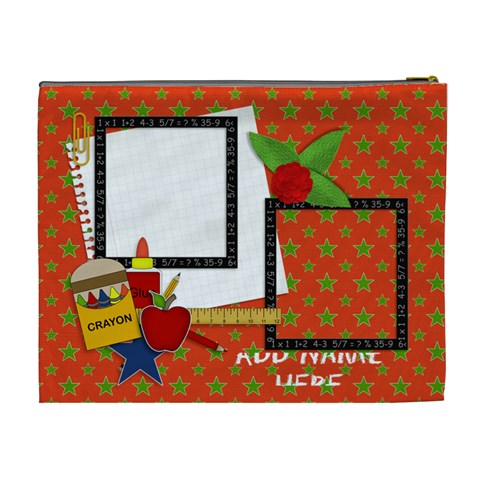Cosmetic Bag (xl) Back To School 10 By Jennyl Back