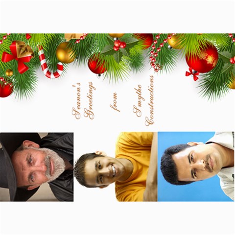 Business Seasons Greeting Photo Card 5x7 By Deborah 7 x5  Photo Card - 8
