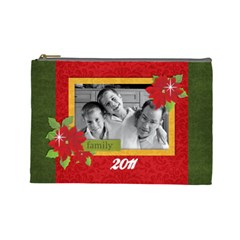 Christmas/Family-Cosmetic Bag (L)  - Cosmetic Bag (Large)