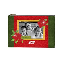 Christmas/Family-Cosmetic Bag (L)  - Cosmetic Bag (Large)