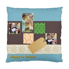 happy to school - Standard Cushion Case (Two Sides)