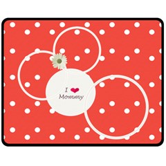 Love Mommy Medium blanket - Fleece Blanket (Medium)