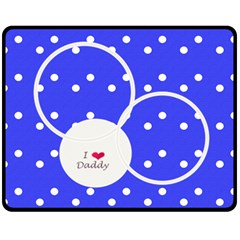 Love Daddy Medium blanket - Fleece Blanket (Medium)