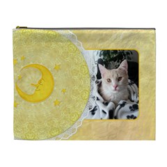 Yellow Moon XL Cosmetic Bag (7 styles) - Cosmetic Bag (XL)