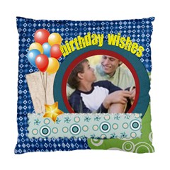 birthday wishe - Standard Cushion Case (Two Sides) birthday wishe - Standard Cushion Case (Two Sides)