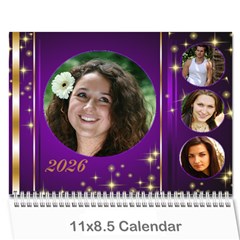 Celebration Calendar 2026 (any Year) - Wall Calendar 11  x 8.5  (12-Months)