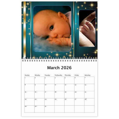 Celebration Calendar 2026 (any Year) By Deborah Mar 2026