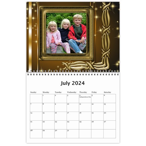 Celebration Calendar 2024 (any Year) By Deborah Jul 2024