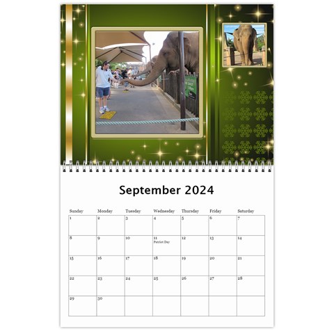 Celebration Calendar 2024 (any Year) By Deborah Sep 2024