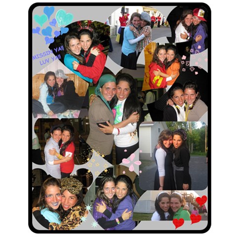 Tziv Goodbye Present By Adina Friedman 60 x50  Blanket Front