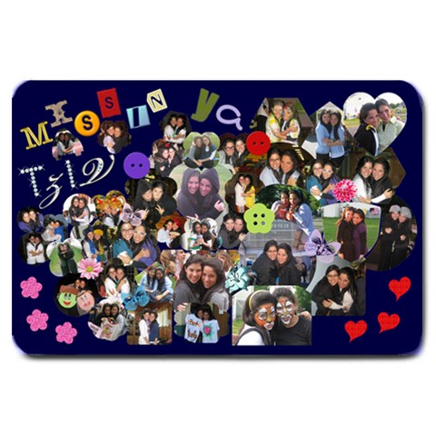 Tzivs Gbye Present By Popo 30 x20  Door Mat