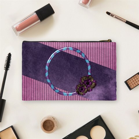 Not So Scary Medium Cosmetic Bag 1 By Lisa Minor Back