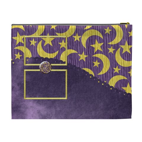 Not So Scary Xl Cosmetic Bag 1 By Lisa Minor Back
