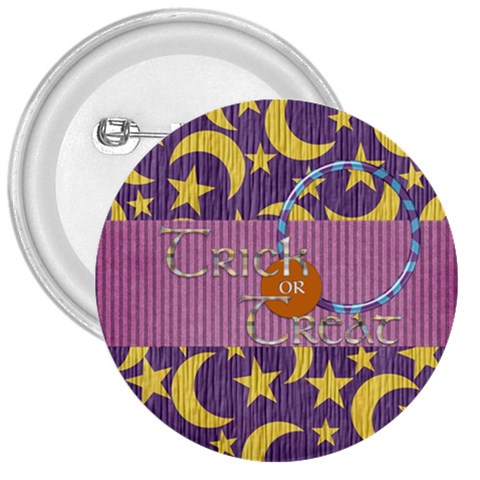 Not So Scary Halloween Button 1 By Lisa Minor Front
