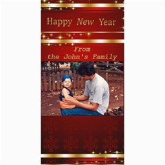 Happy New Year 4x8 Photo Card 3