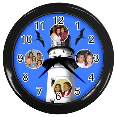 Family Light House Clock By Kim Blair Front