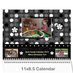 Teri Christmas - Wall Calendar 11  x 8.5  (12-Months)