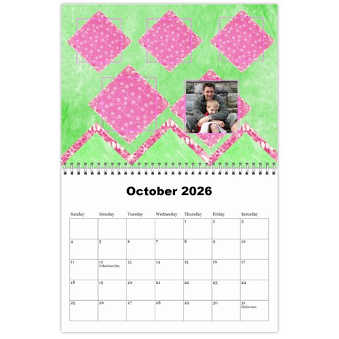 All Precious 2026 (any Year) Calendar By Deborah Oct 2026