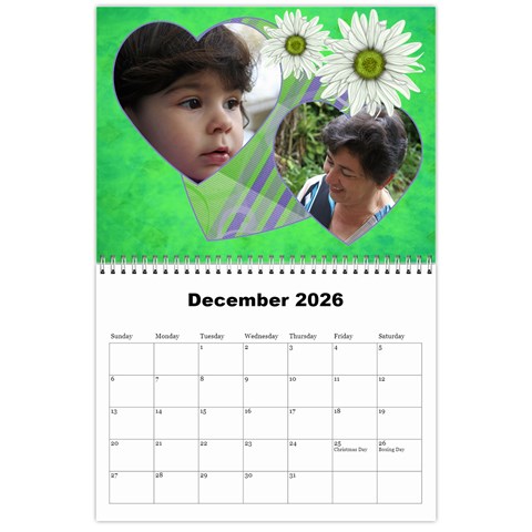 All Precious 2026 (any Year) Calendar By Deborah Dec 2026