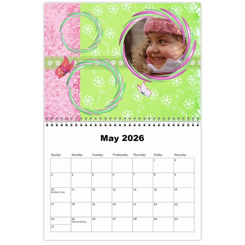 All Precious 2026 (any Year) Calendar By Deborah May 2026