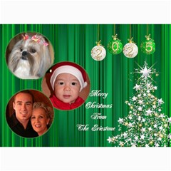 Christmas 2025 Photo Card 7x5 3 - 5  x 7  Photo Cards