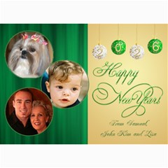 Happy New Year 2026 Photo Card 7x5 1