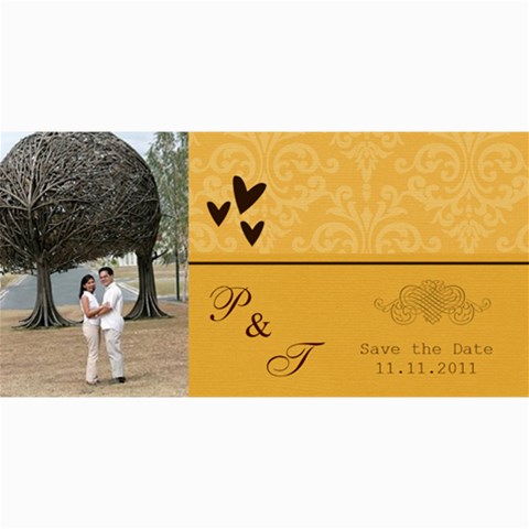 Save The Date Cards 8 x4  Photo Card - 2