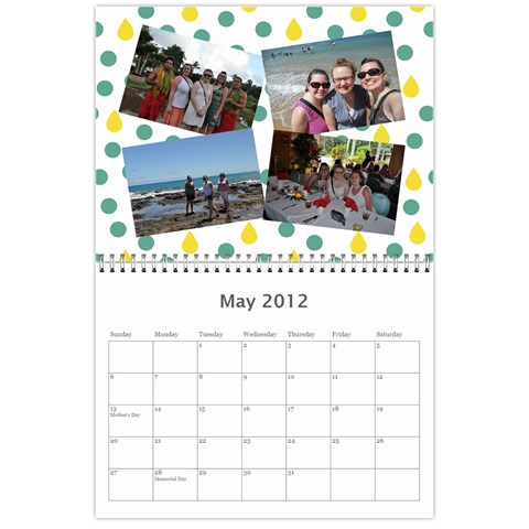 Calendar Read By Carrie Wardell May 2012