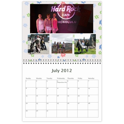 Calendar Read By Carrie Wardell Jul 2012