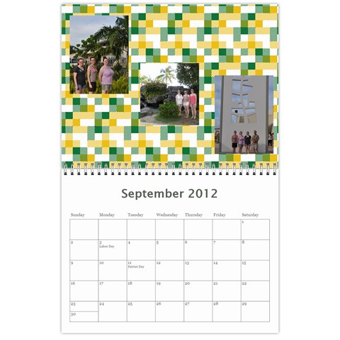 Calendar Read By Carrie Wardell Sep 2012