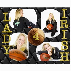 Lady irish - Collage 8  x 10 